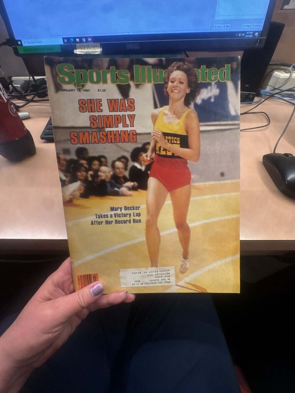 Sports Illustrated Magazine February 18 1980 Mary Decker Cover